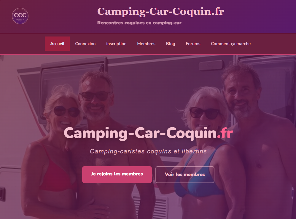 Camping-Car-Coquin.fr – Rencontres coquines et libertines en camping-car